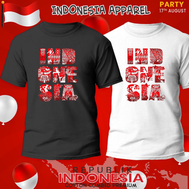 Jual KAOS DISTRO KAOS AGUSTUSAN KAOS INDONESIA KAOS KEMERDEKAAN KAOS