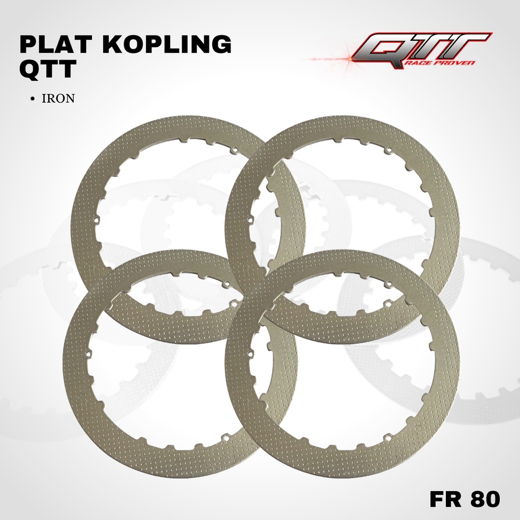 Plat kopling QTT fr 80 Iron