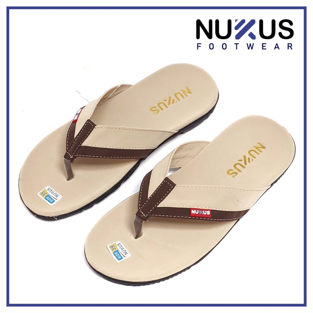 Nukus Sendal Japit Kasual Pria Hamberg - JPH