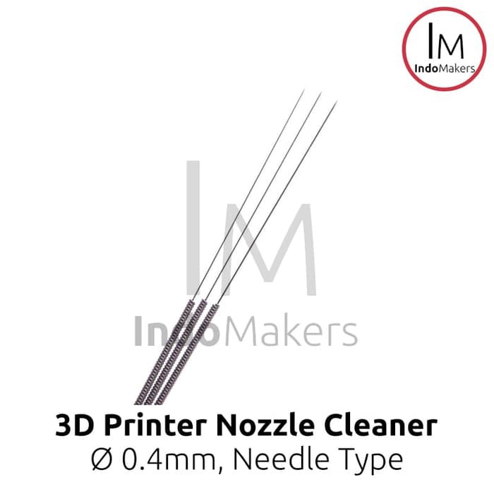 3d Printer Nozzle Cleaner Needle 0.4mm / Pembersih Nozzle 3d Printer
