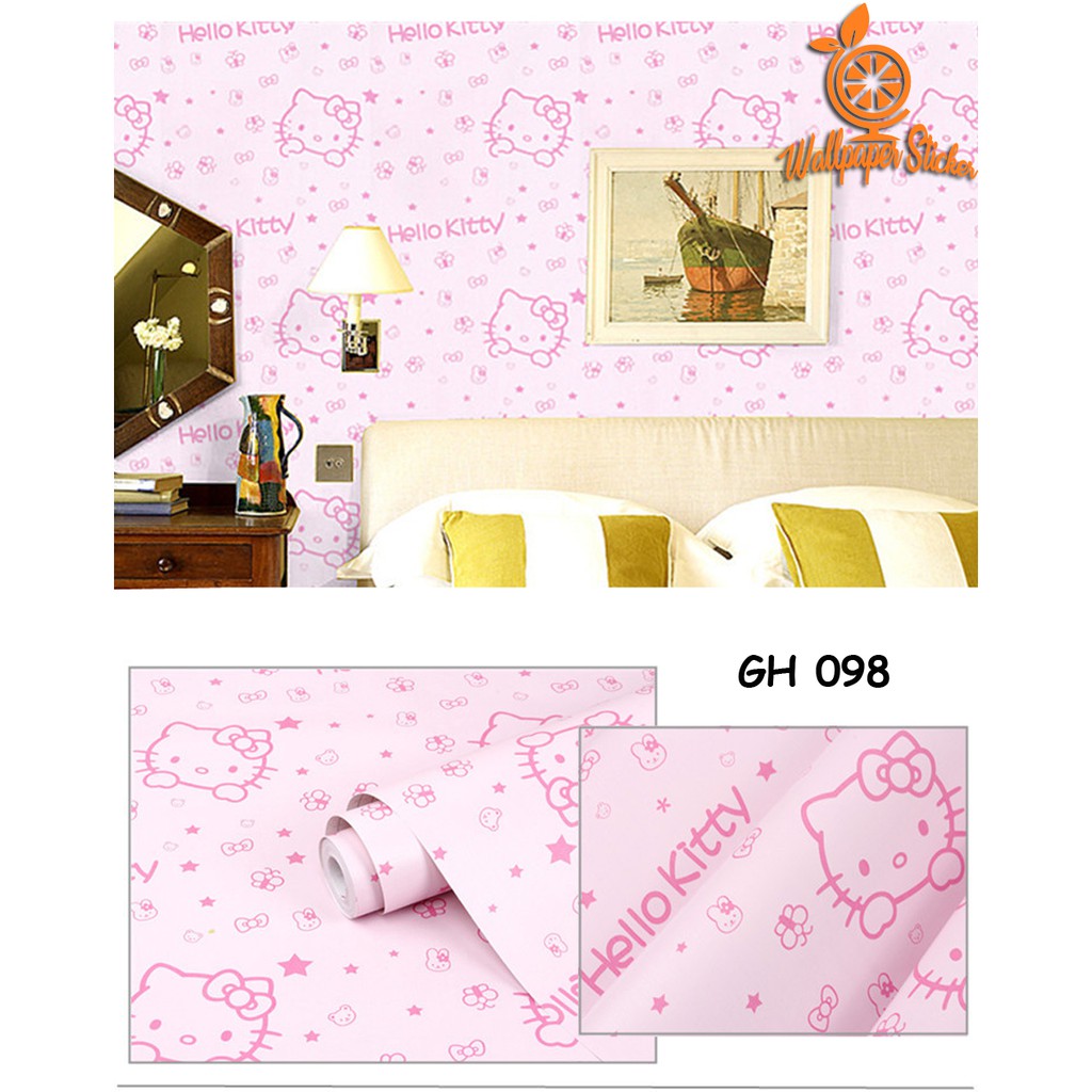 Wallpaper Stiker Dinding Motif Gh 45Cmx9m Wallpaper Dinding/Wallpaper Stiker