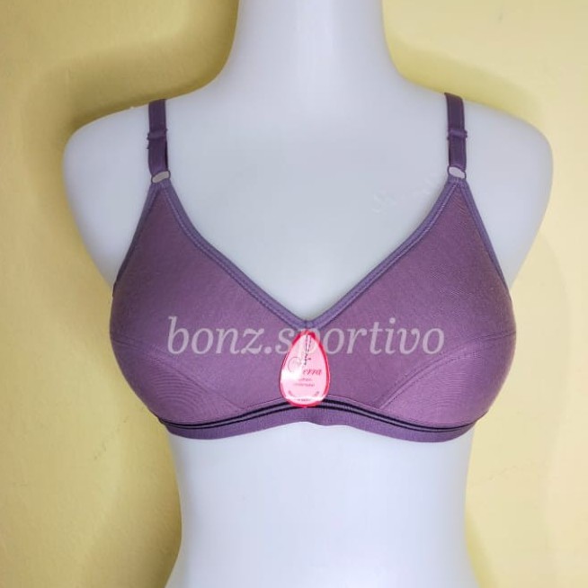 Sport Bra Remaja BH ABG Polos Tanpa Kawat Ukuran 34 / 36 / 38-2