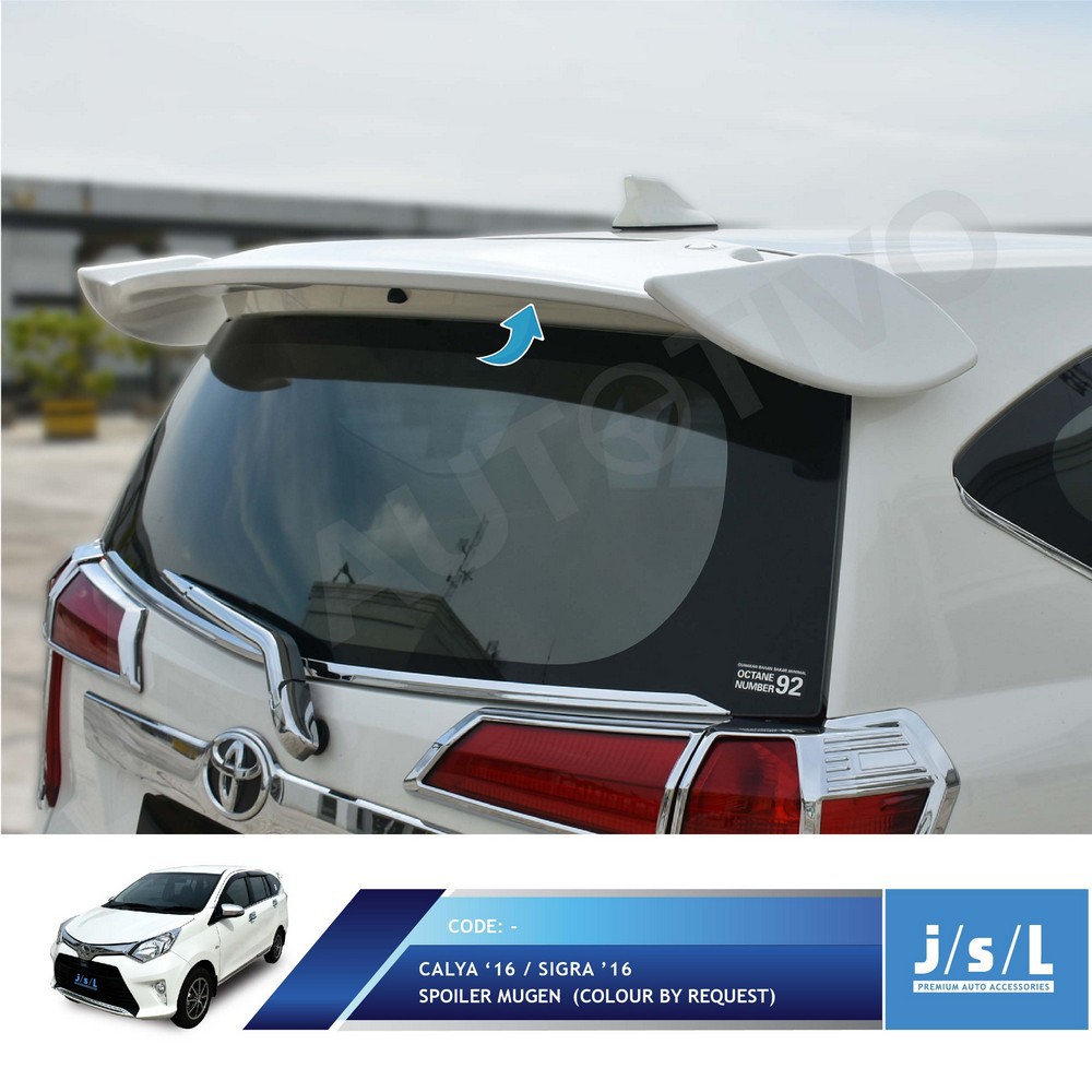 Toyota Calya Spoiler JSL Warna Custom JSL Spoiler Mugen Toyota Calya Spoiler JSL Warna Custom JSL Spoiler Mugen