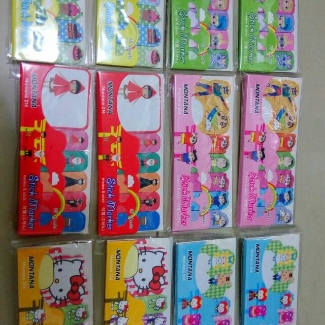 

Post It- Stick Marker - Pembatas Buku Bahan Kertas