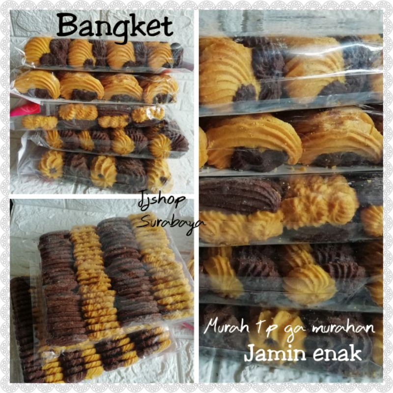 Bangket Banket kue kering Lydia cookies kurleb 400gram enak murah renyah (Stok baru)