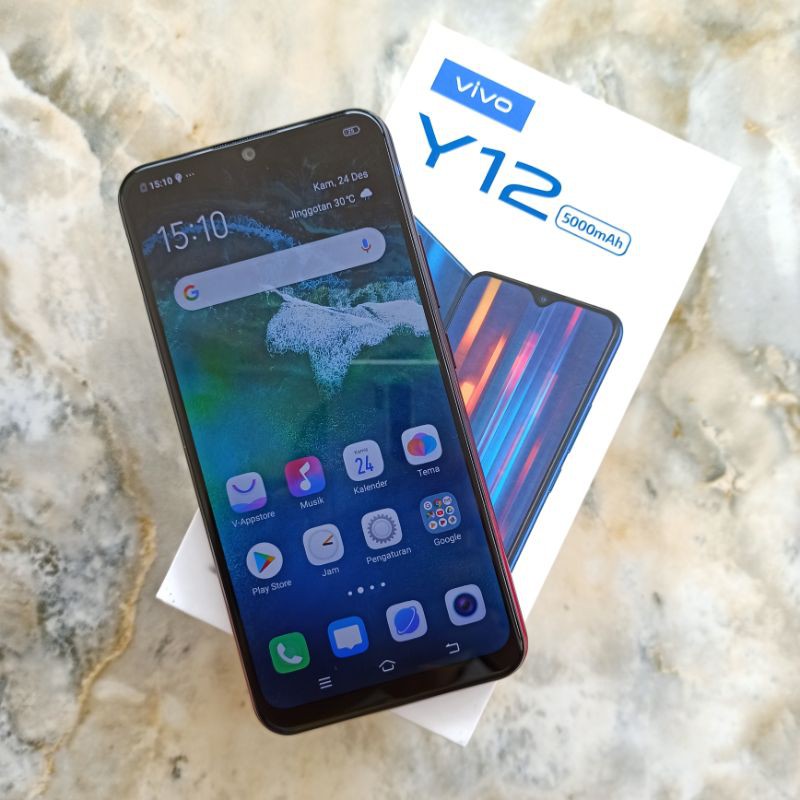 Vivo Y12 ram 3 internal 64 gb seken