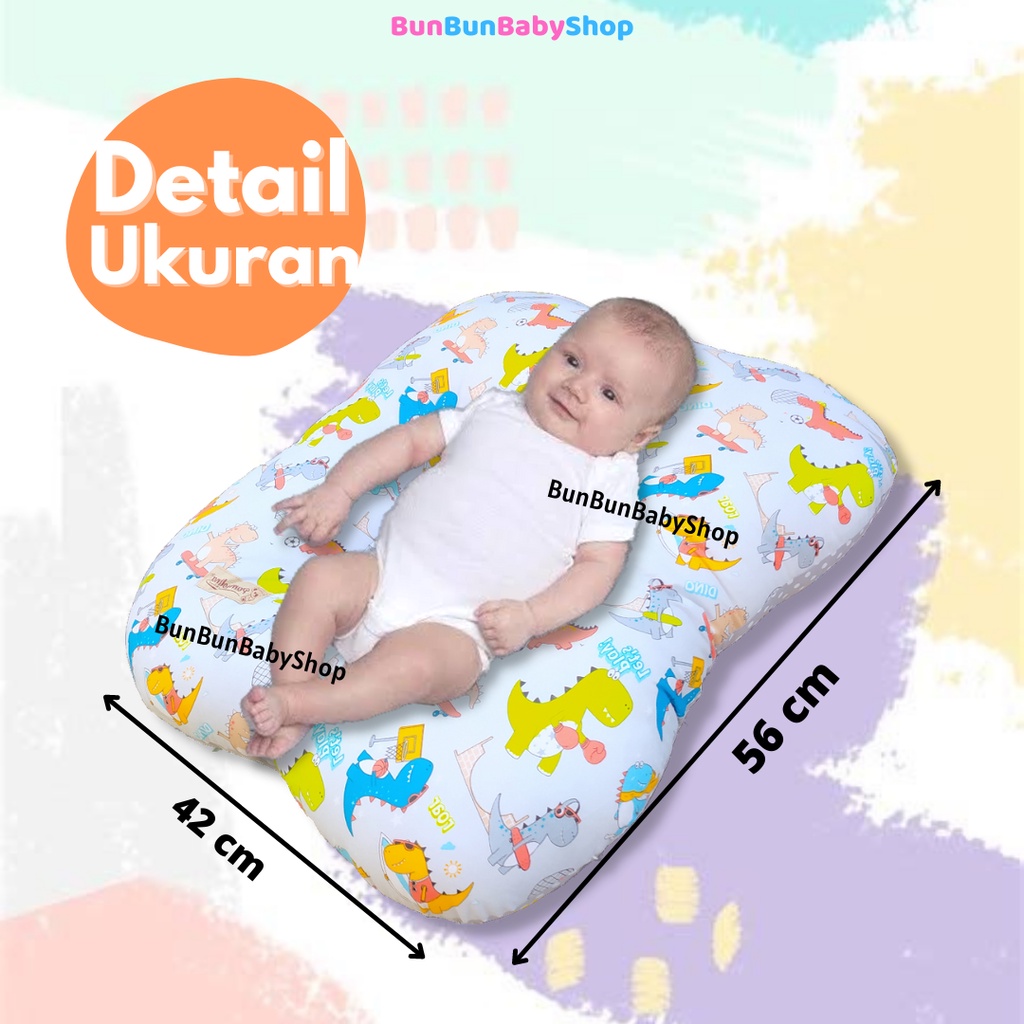 Sofa Bayi Bantal Lounger Tempat Duduk Motif New Born Murah Jumbo Perlengkapan Tidur Baby Baru Lahir Kasur Multifungsi