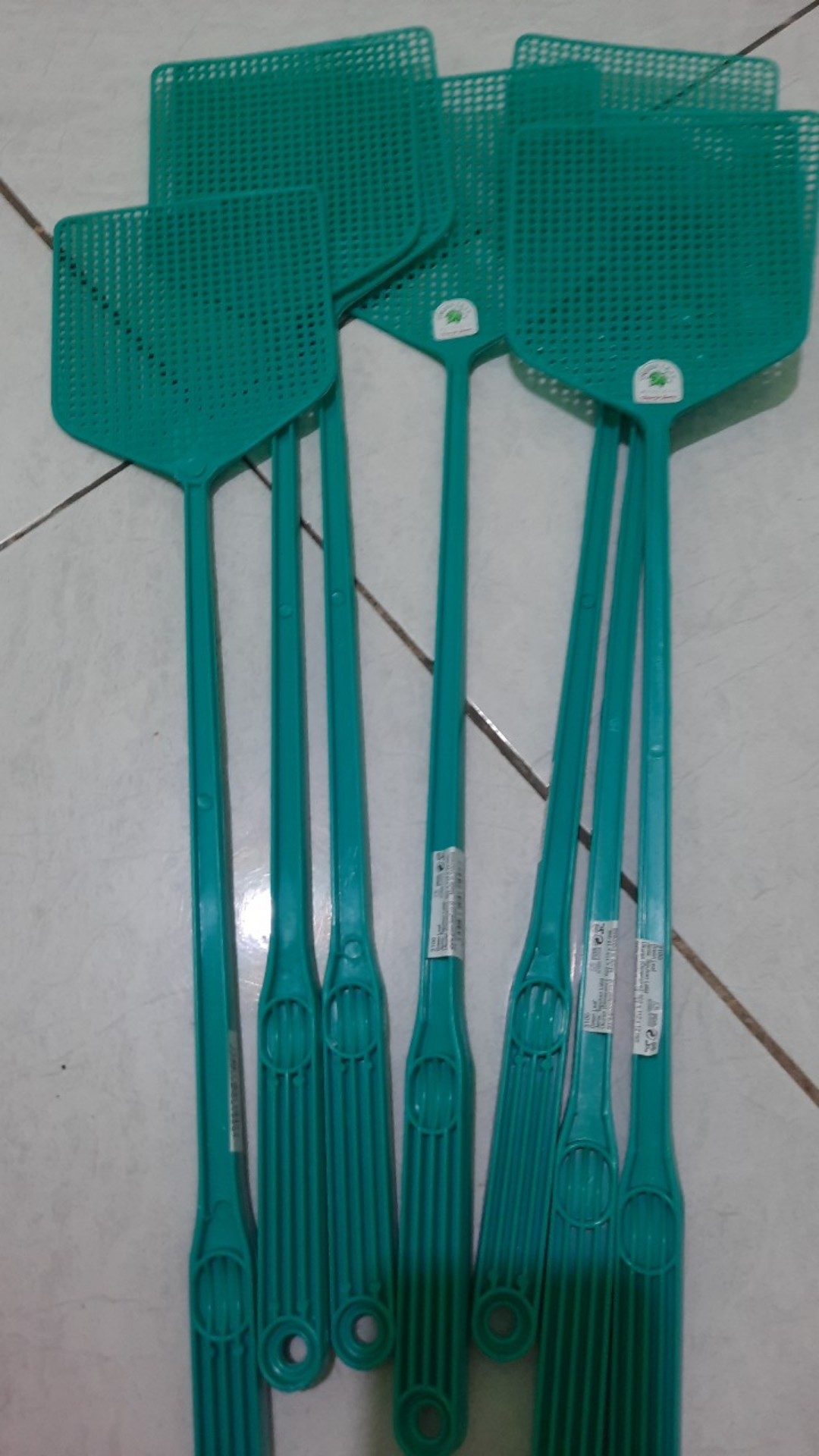 Batamgrosir.id | Tepukan Lalat - Raket Lalat - Alat Usir Lalat Green Leaf 3100