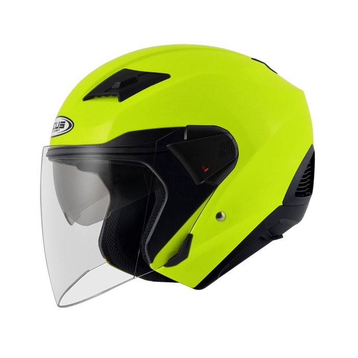Helm Half Face Zeus 611 Yellow S