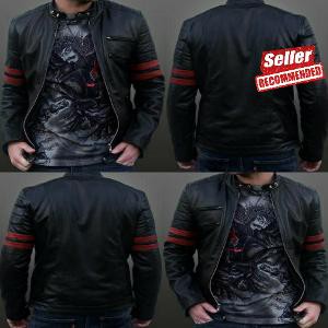 Unik jaket wolferine kulit sintetis Limited