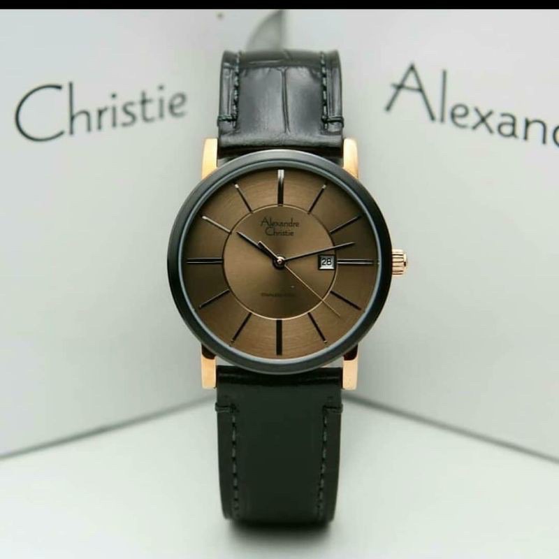 ALEXANDRE CHRISTIE AC 8344 AC8344 COUPLE LEATHER HARGA SATUAN ORIGINAL