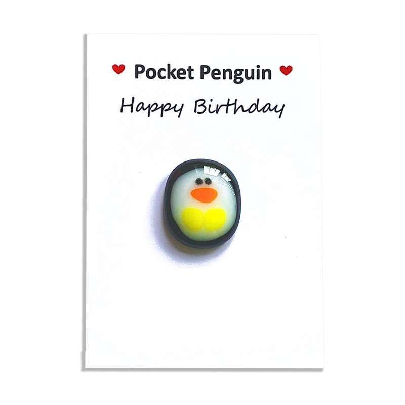 Mary A Little Pocket Pinguin Hug Mini Animal Pocket Hug Pinguin, Spesial Penguin Pocket Animal Ornament Hadiah Hewan Lucu