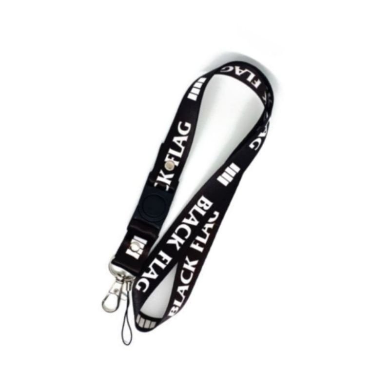 

TALI LANYARD GANTUNGAN BLACK FLAG | KUNCI | BAND | LOGO | ID CARD | HP | FLASHDISK | KARTU NAMA