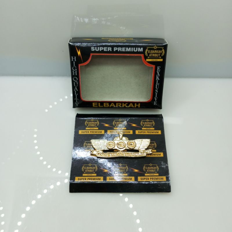 PIN BREVET TNI PIN TANK KAVALERI SUPER PREMIUM