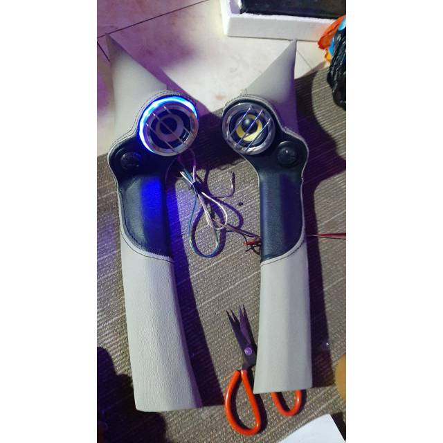 Variasi Aksesoris Panel Pilar Speaker Audio 3 Way Mobil Isuzu Panther Kapsul New Grand Touring