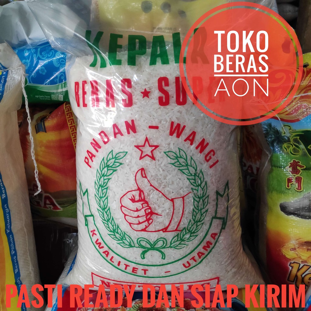 

Beras 5 KG cap JEMPOL SUPER