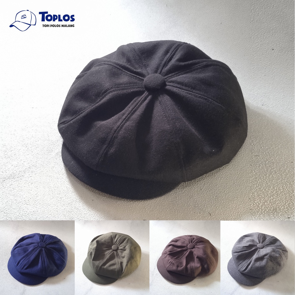 Topi Newsboy Hat / Topi Pet / Topi Baret / Topi Peaky Blinders