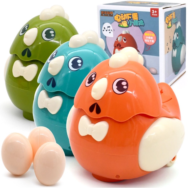 J3 - Mainan ayam bertelur sliding egg hen toy