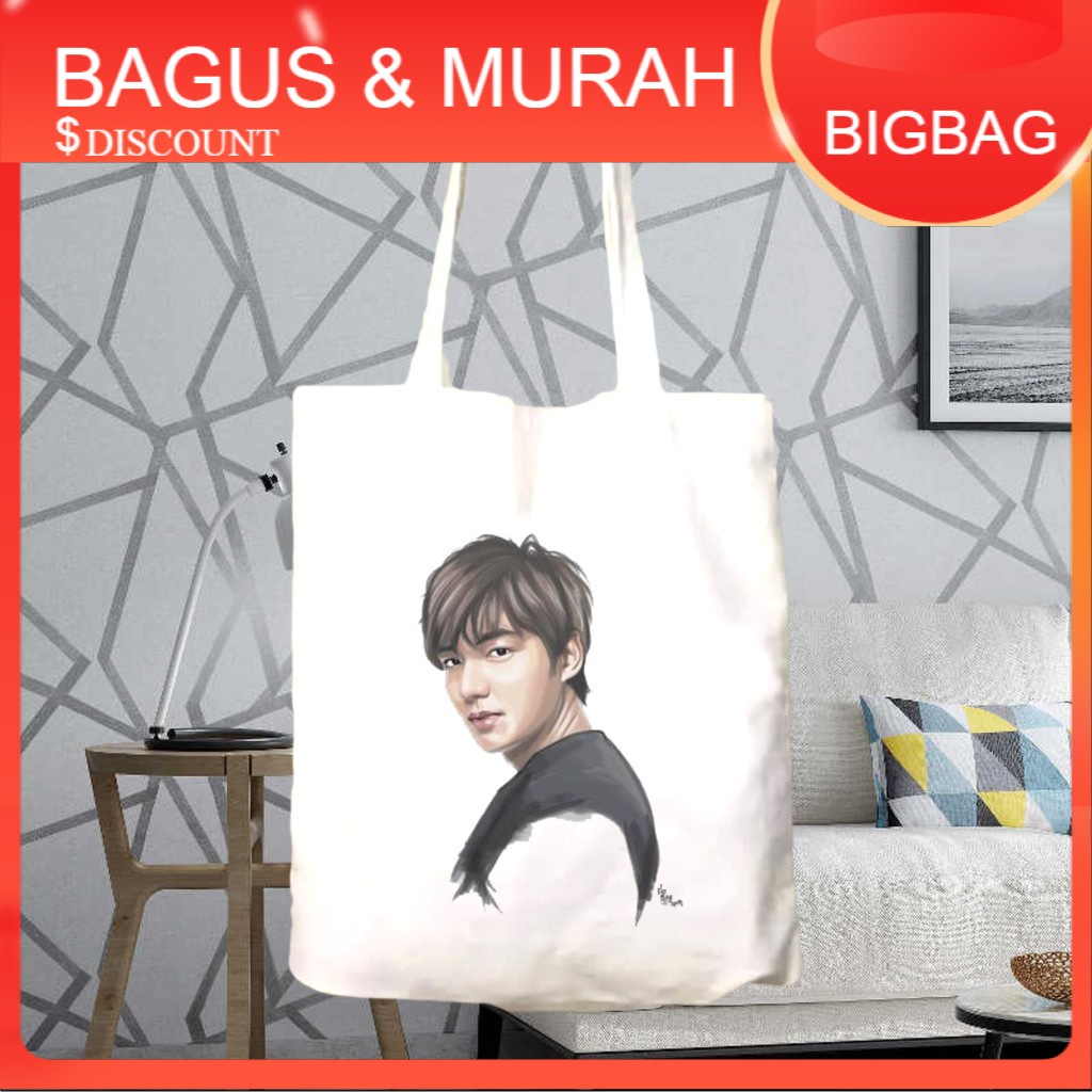 TOTEBAG Lee Min ho  Tas Aesthetic Bigbag Shop