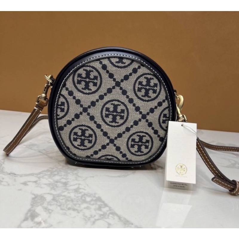 Tory Burch T Monogram Jacquard Moon - Tory Navy (88168)