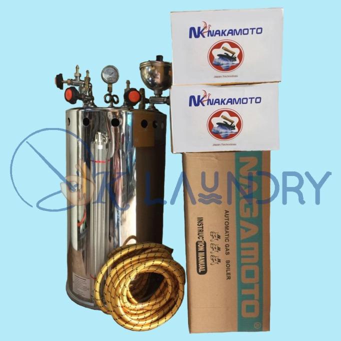 Steam Boiler Setrika Uap Nagamoto 35 Liter GB 38 Khusus Jakarta