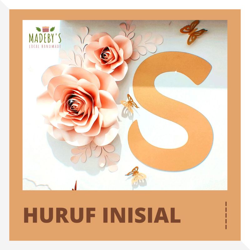 

CUSTOM HURUF TULISAN KERTAS UNTUK BACKDROP | INISIAL BACKDROP | AQIQOH | KHITANAN | 7 BULANAN