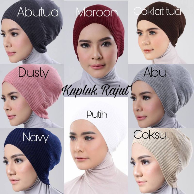 Ciput Kupluk | Dalaman Hijab Kupluk | Ciput Kupluk