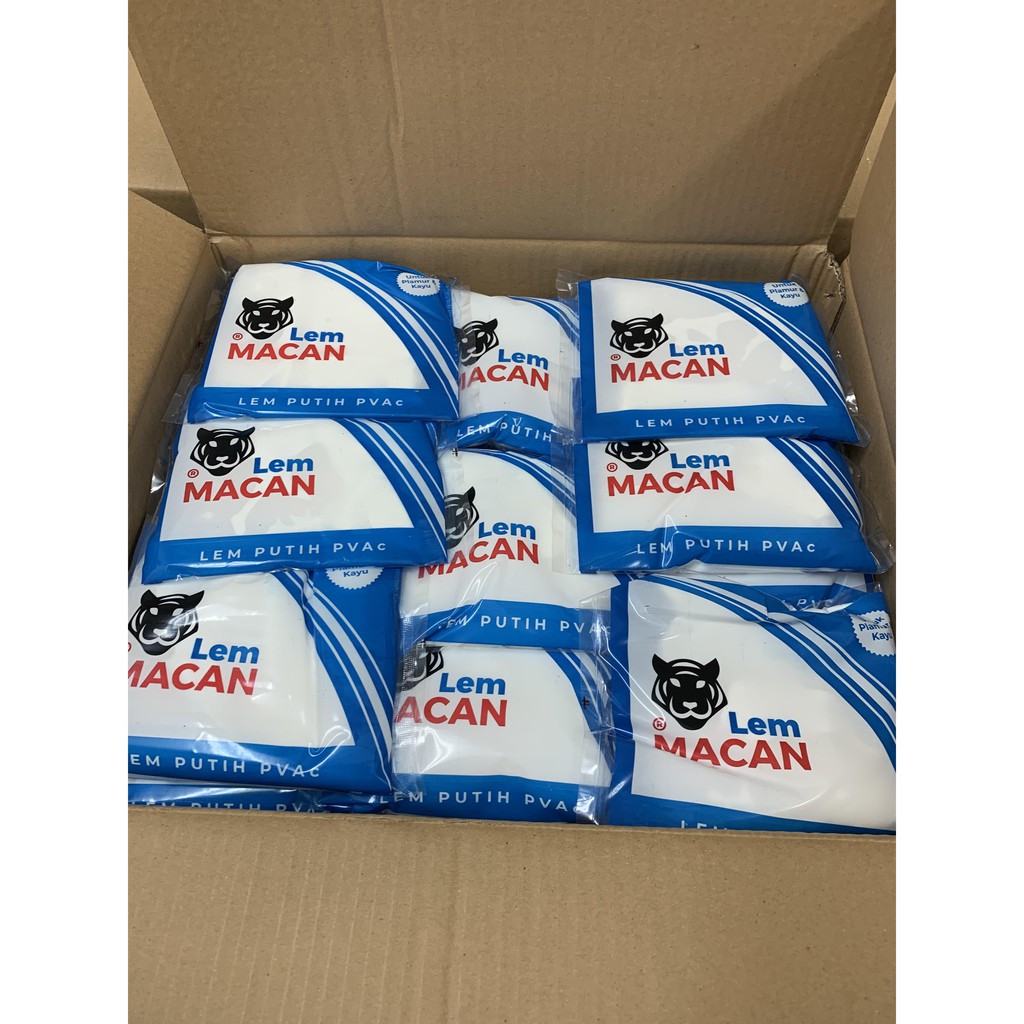 

Lem Macan Lem PVAC Putih 350 (gr) gram