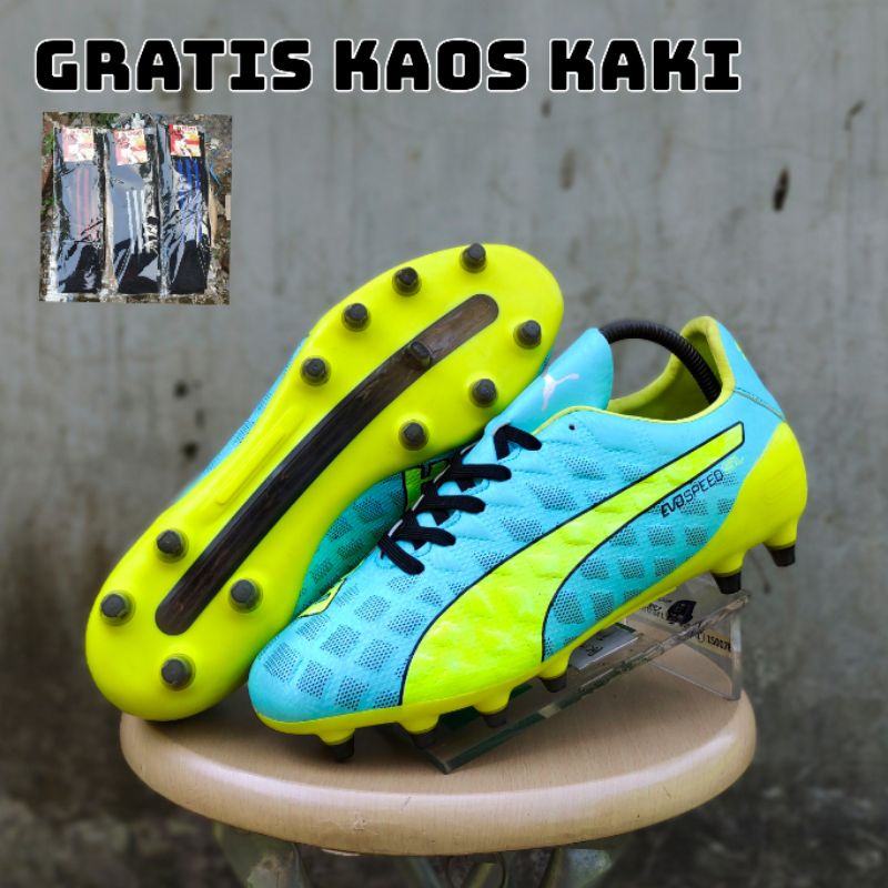 SEPATU BOLA PUMA EVOSPEED SL SPEED FRAME TERBARU / SEPATU BOLA PUMA EVOSPEED KOMPONEN ORI