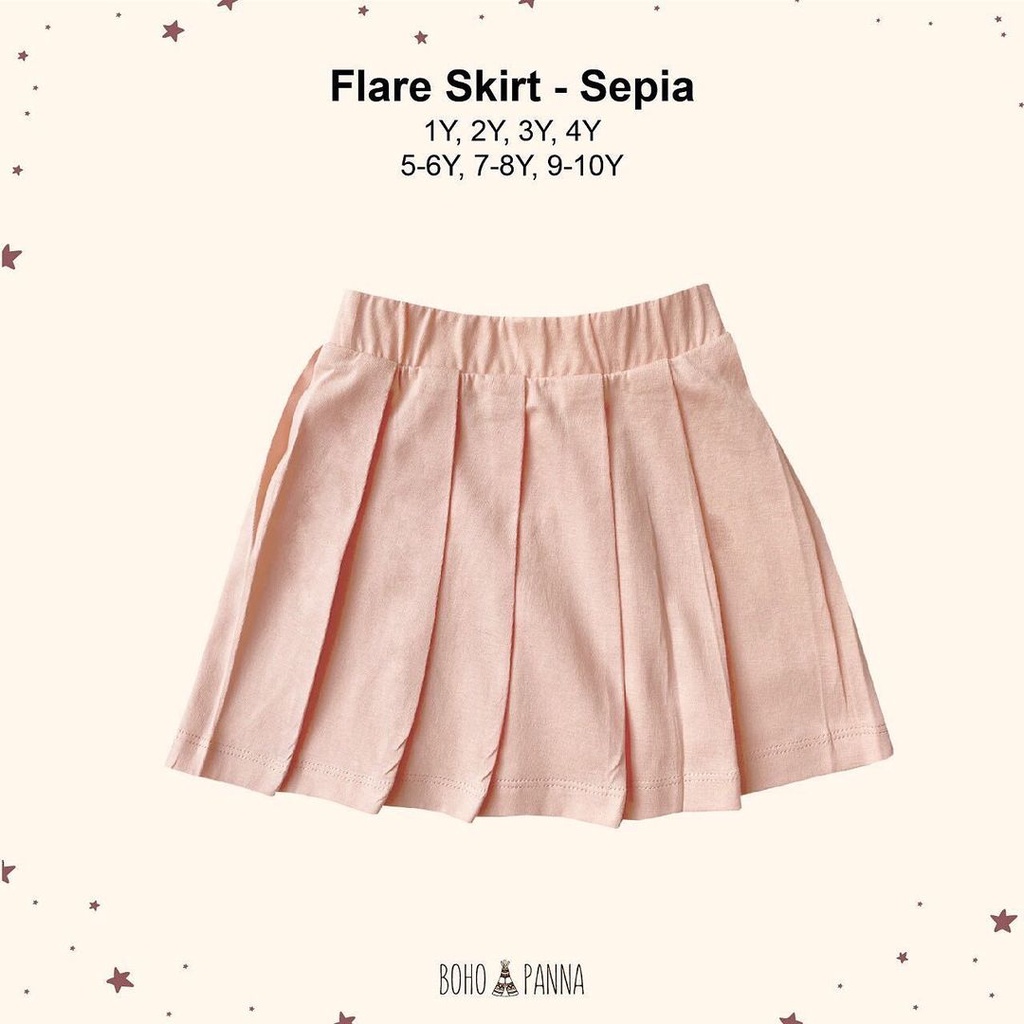 BOHOPANNA FLARE SKIRT / ROK ANAK