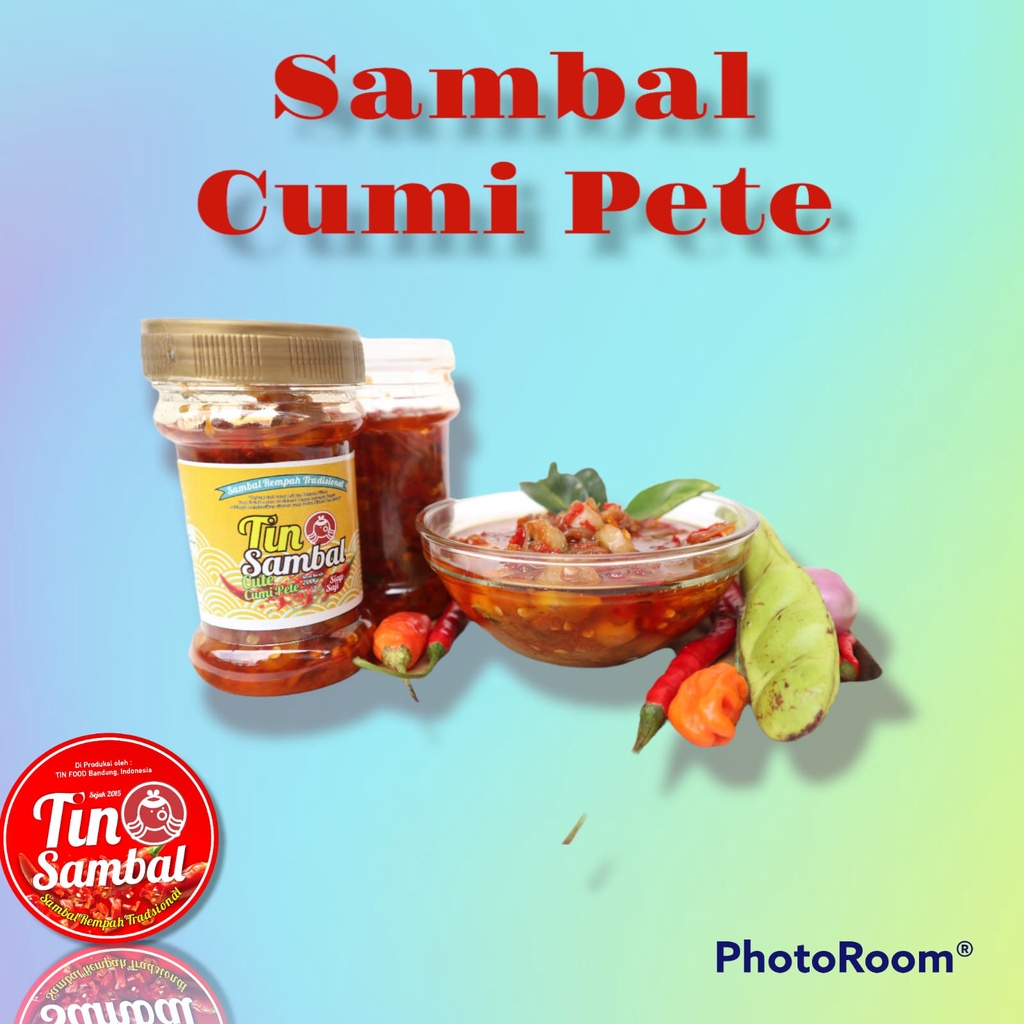 sambal cumi pete/sambal cumi baby/sambal cumi-Tin Sambal 120g