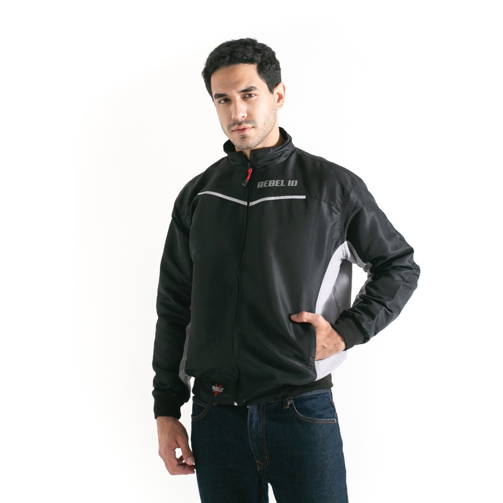 JAKET MOTOR PRIA OUTDOOR WATERPROOF DISTRO REBEL ID OUTERWEAR HIKING TOURING KEKINIAN HARIAN