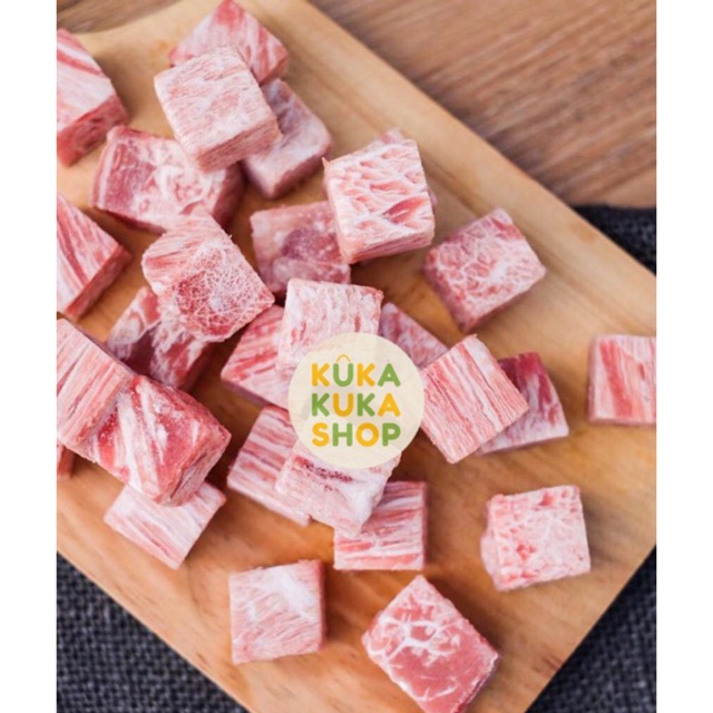 Beef Wagyu Saikoro Cubes Meltique / Daging Sapi