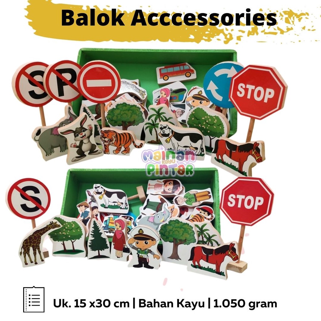 Mainan Edukasi Anak Truck Alphabet / Truck Hijaiyah / Truck Angka / Balok Accesories / Kotak Klasifikasi Bisa COD