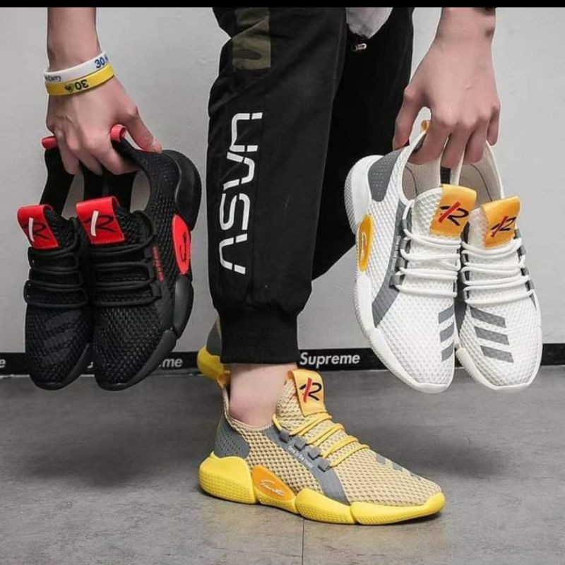 Bundara.id Se-087 Size 39-44 Sepatu pria import Sneakers 3 warna bagus