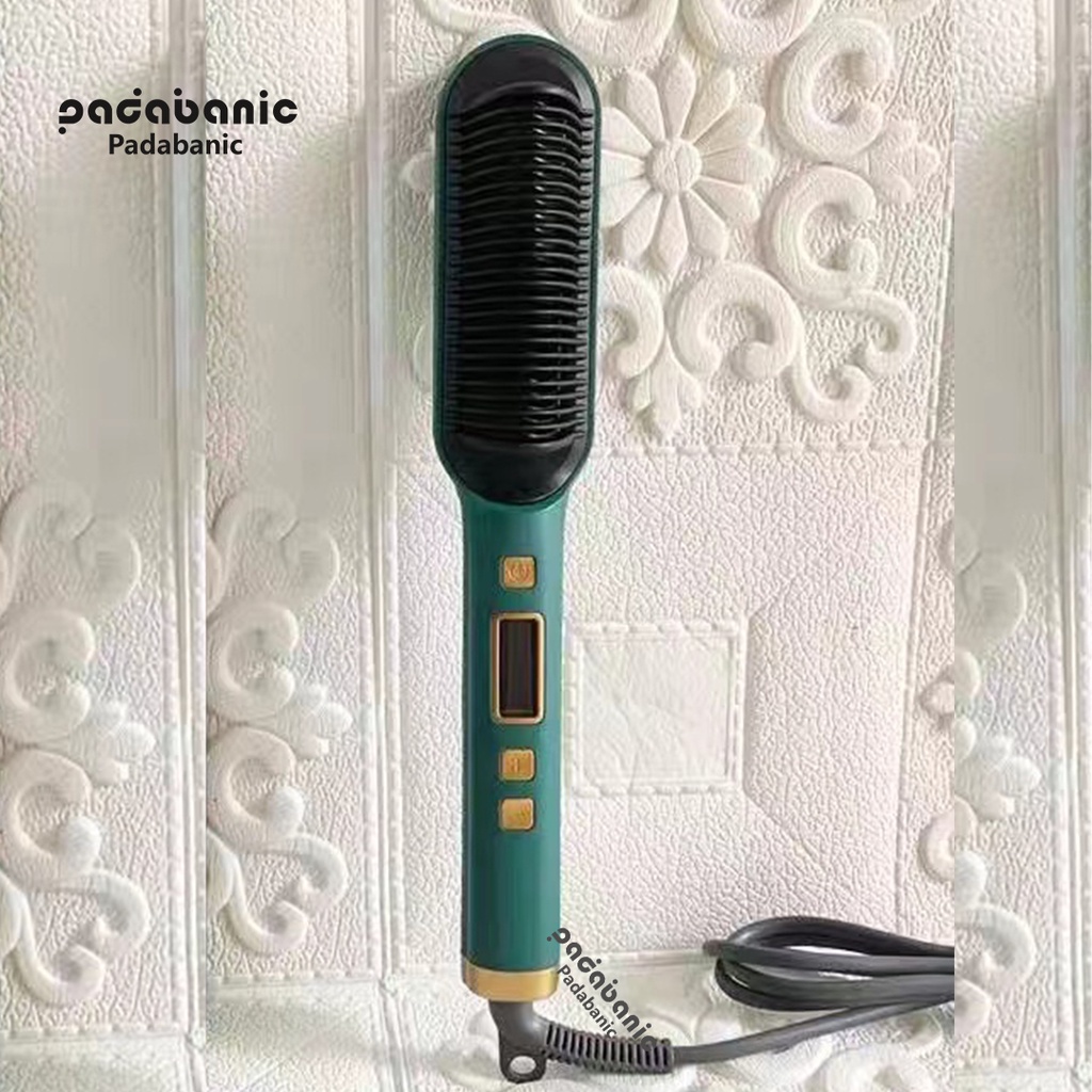 Alat Catok Rambut Catokan Rambut Sisir Cepat Panas Catokan Sisir Pelurus Rambut model 9689 TERBARU
