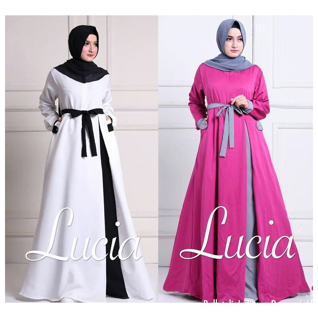 Model Baju Gamis Tumpuk