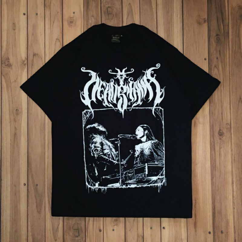 KAOS DEADSQUAD - ISYANA SARASVATI × DEADSQUAD | KAOS BAND METAL DEADSQUAD/KAOS MUSIK