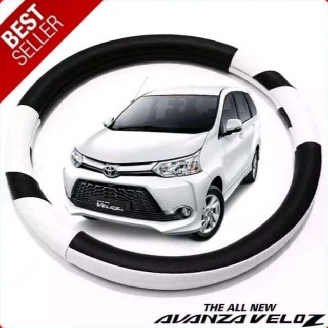Asesoris cover sarung ster stir universal mobil Toyota Avanza veloz