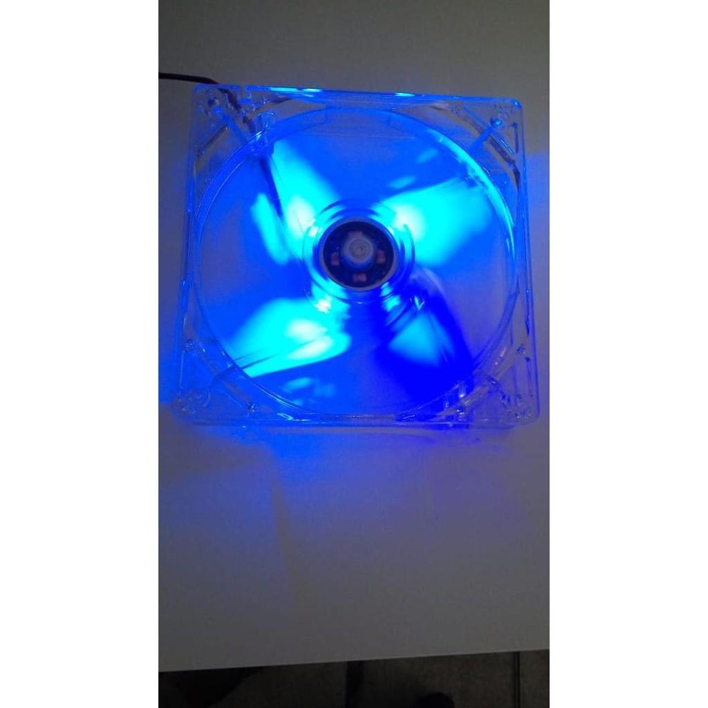 Fan Casing 12Cm Transparant Led / Fan Case LED 12Cm Transparan / Kipas Casing 12Cm Transparan