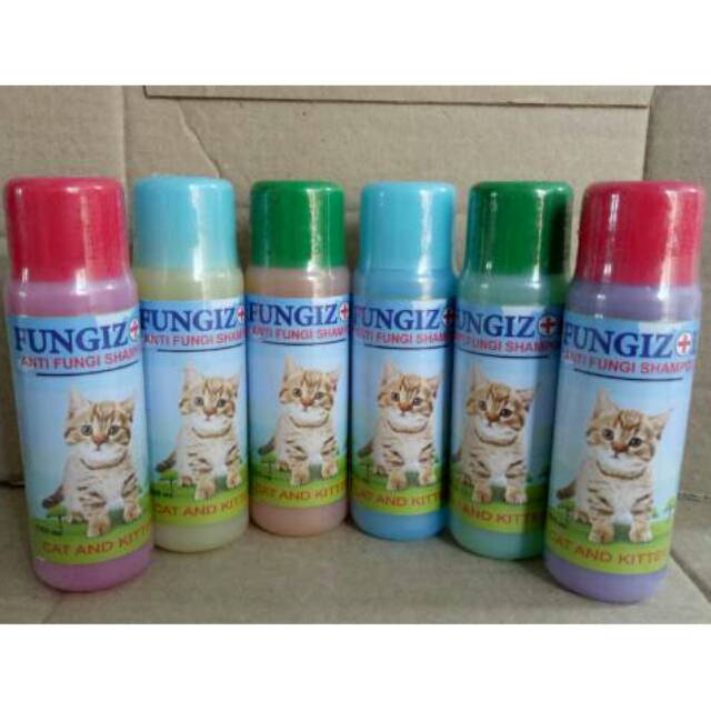 Fungizol Cat  kucing 125ml Shampoo anti  fungi atau 