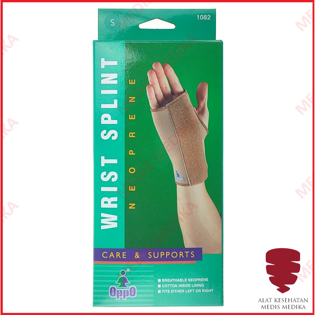 Oppo Wrist Splint Support 1082 Wirstband Dekker Sarung Pelindung Tangan Deker