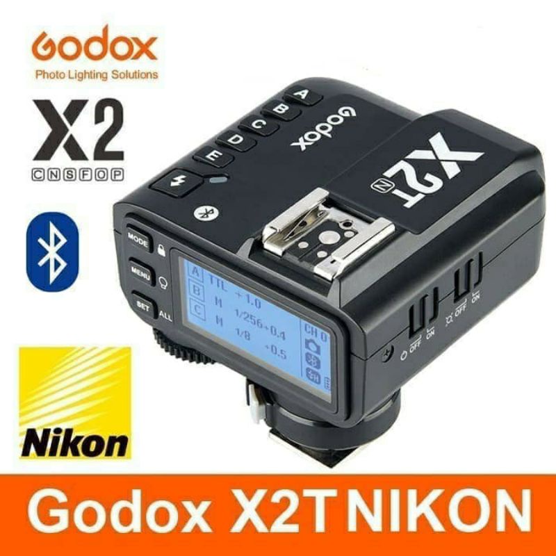 GODOX X2T for NIKON Wireless trigger TRANSMITER  X2 HSS TTL X2T light