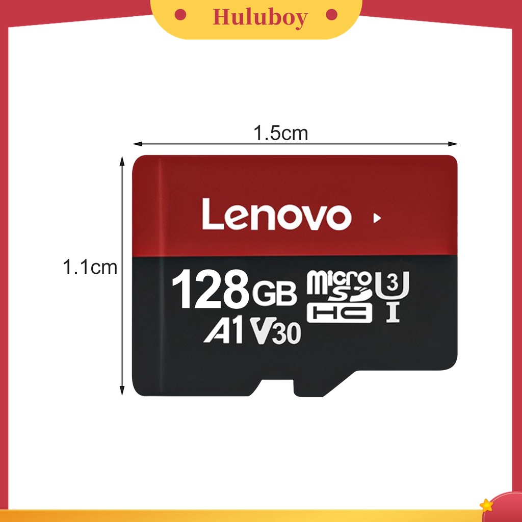 (Huluboy) Lenovo Memory Card X-rays-Resistant Anti Air Usb 3.0 128 / 256 / 512GB Untuk MP3 / MP4