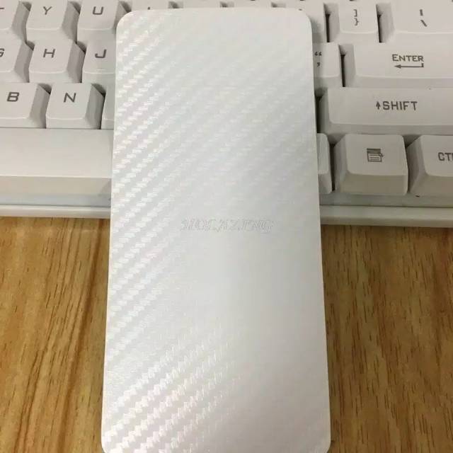 Realme 5 / 5 pro CARBON 3D BACK SKIN PROTECTOR / garskin / pelindung belakang / stiker hp