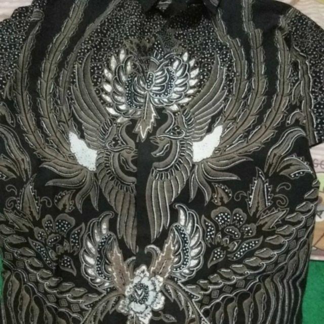 Peksi Prakoso Kemeja Batik Pria Lengan Pendek Atasan Batik Modern Baju Batik Pria Batik Solo By Gba