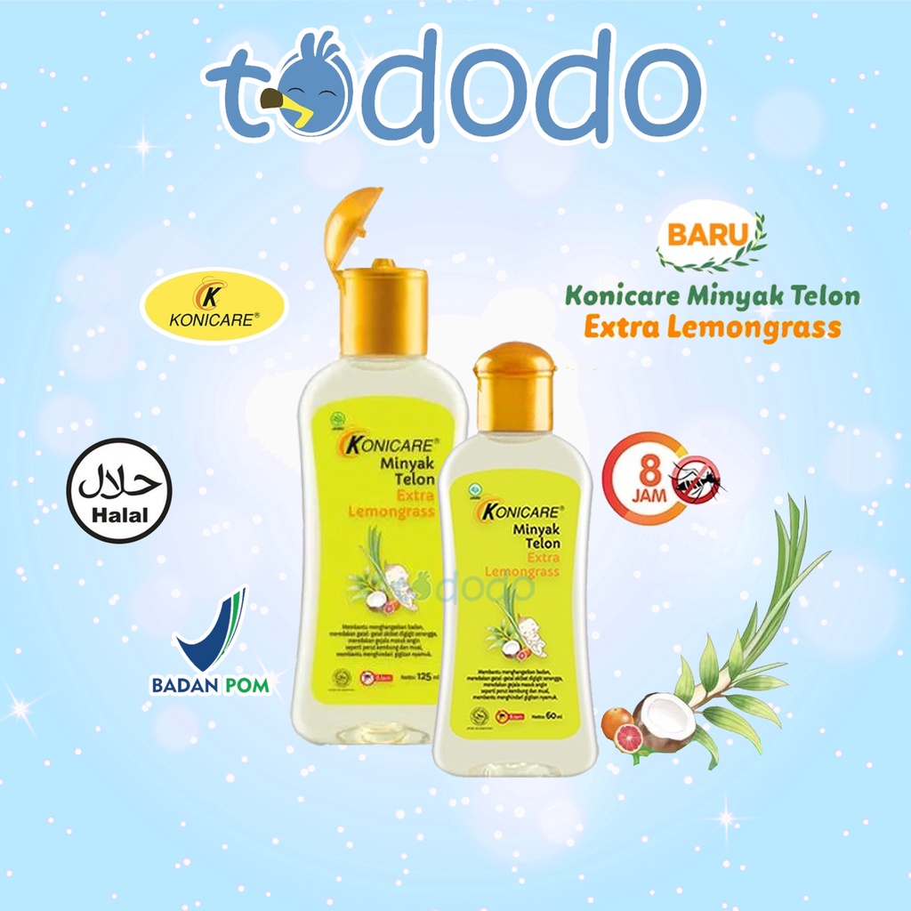 Minyak Telon Konicare Extra Lemongrass