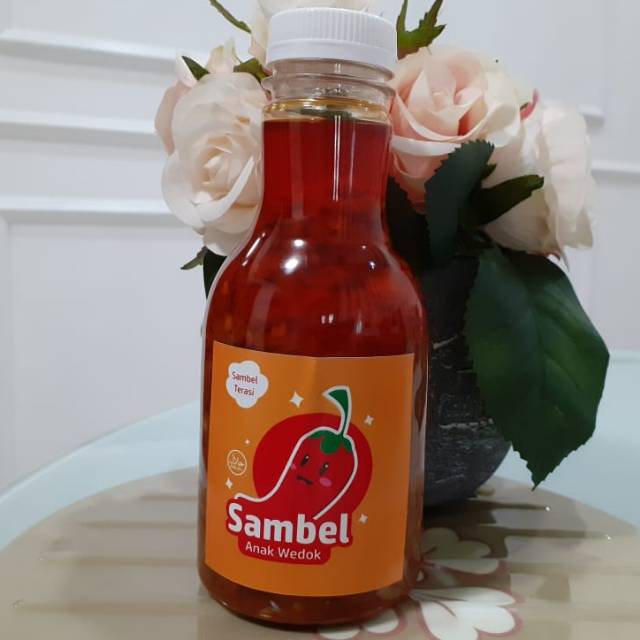 

Sambelanakwedok sambel terasi Netto 260gram