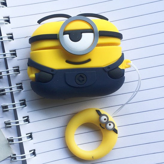 Airpods 1/2 - PRO 3D Case Karakter Kartun Bahan Silikon 1-20-No. 10