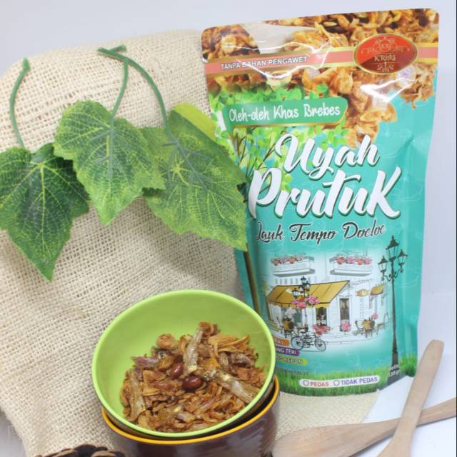 

Uyah Prutuk Bawang Goreng Lauk Mix Udang Rebon PEDAS 130 gr